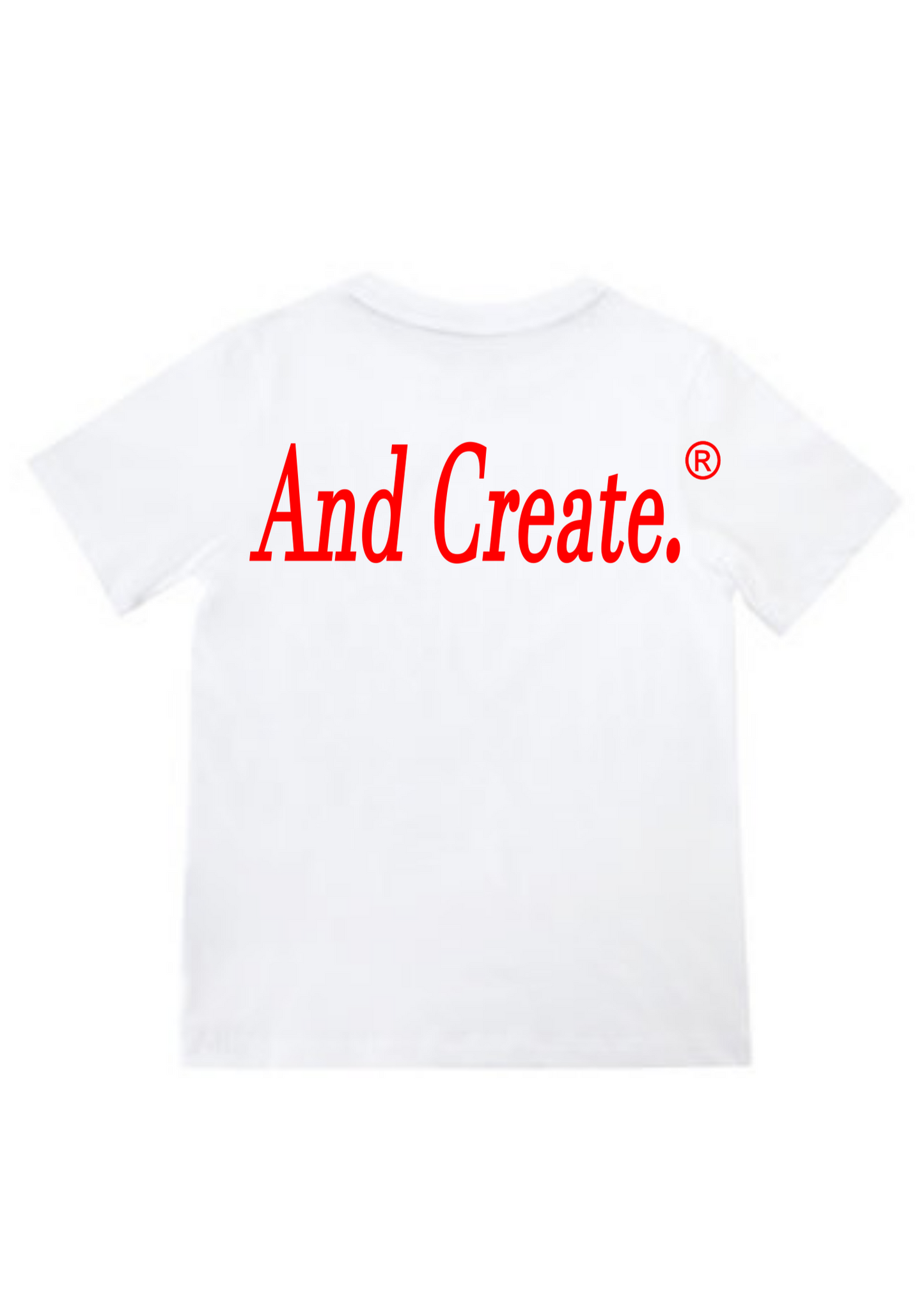 “And Create” tee